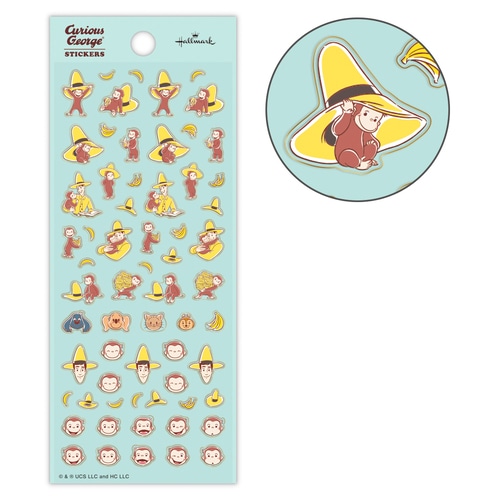 #日本ホールマーク(国内販売のみ） シール フチドリ帽子  フチドリ帽子 850494