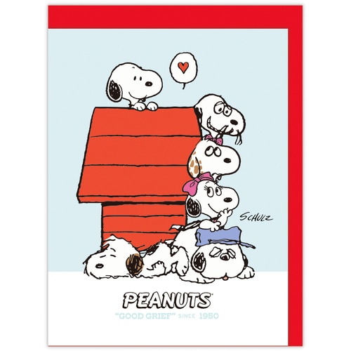 #日本ホールマーク(国内販売のみ） カード 立体バースデー・スヌーピー UV加工 兄弟と犬小屋 852726