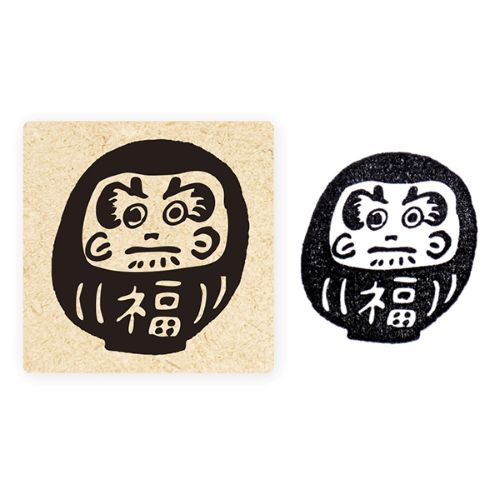 #表現社 印章用品 スタンプ･沖野愛  だるま    21-654