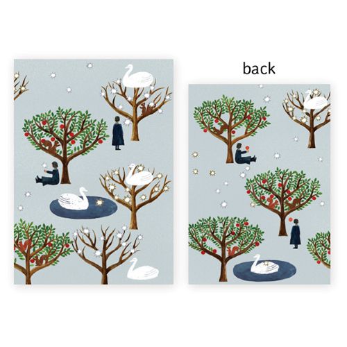 #表現社 印章用品小物 スタンプノート･西淑 A6 swanforest 26-965