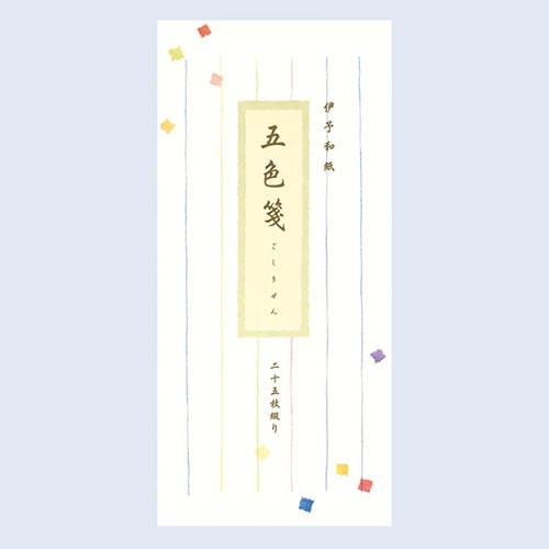 #チキュウグリーティングス レター 一筆箋･五色箋   C16-0003