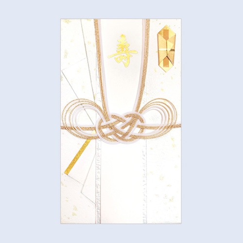 #チキュウグリーティングス 慶弔用品 金封  金白 C24-0002