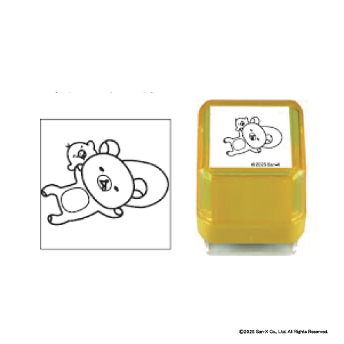 #サンビー(国内販売のみ） 印章用品 リラックマスタンプ  リラックマ3 TSK-31397