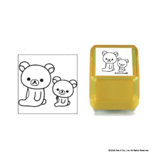 #サンビー(国内販売のみ） 印章用品 リラックマスタンプ  リラックマ4 TSK-31403