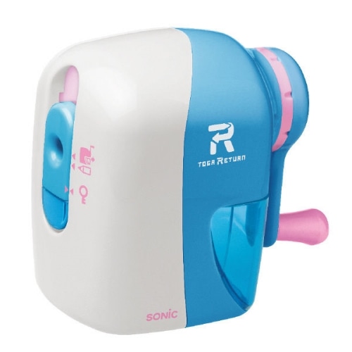 #ソニック 鉛筆削り トガリターン 手動鉛筆削り  ホワイト EK-7022-W