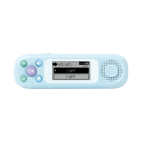 #ソニック 知育用品 ピコトレ英単語7001日5分音でそだてる英語耳 小学生レベル ライトブルー PT-2600-LB