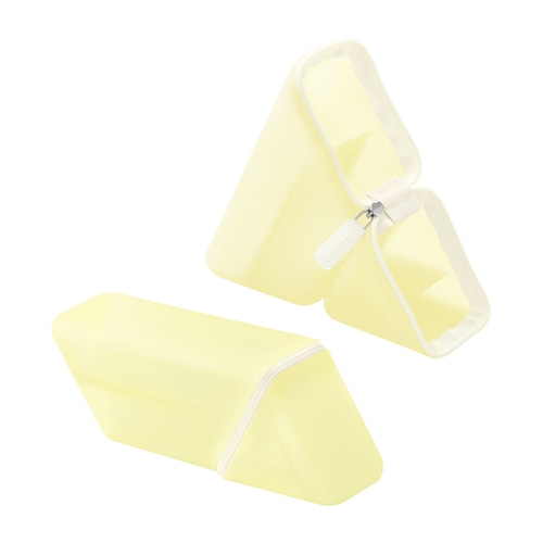 #ソニック 収納用品 カクスタぷにグミ･シアー ポータブルペン立て  レモン FD-3314-L