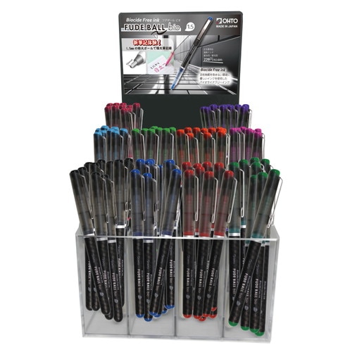 #オート ボールペン ＦＵＤＥＢＡＬＬｂｉｏ 1.5mm セット CFR-15FBO/100P