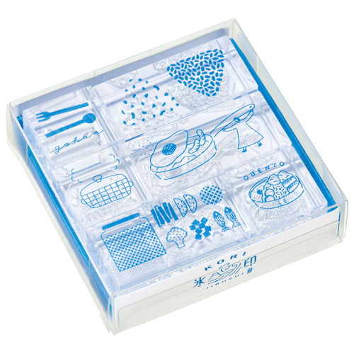 #キングジム 印章用品 氷印･6個セット  ゴハン CLSSA-001