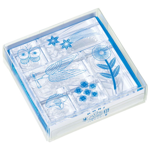 #キングジム 印章用品 氷印･6個セット  ヒカリ CLSSA-004