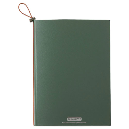 #キングジム ノート ファイリングノート  緑 9913-G