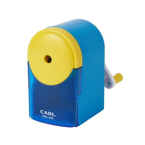 #カール事務器 机上用品 鉛筆削り･フラッグル  ブルー CMS-400-B
