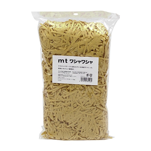 #カモ井加工紙(国内販売のみ） 梱包用資材 mt･ワシャワシャ 50g マスタード WSP037