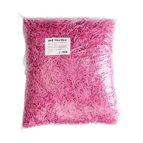 #カモ井加工紙(国内販売のみ） 梱包用資材 mt･ワシャワシャ 500g 臙脂 WSP042