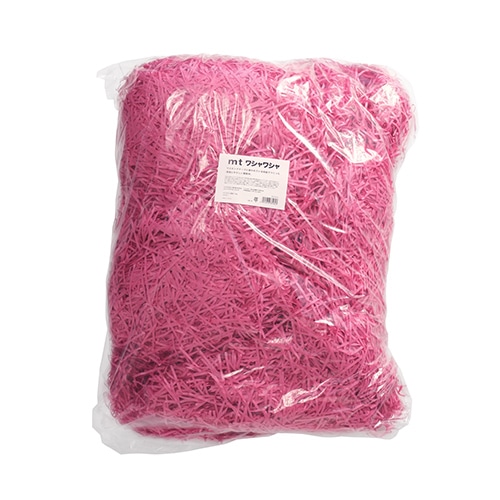 #カモ井加工紙(国内販売のみ） 梱包用資材 mt･ワシャワシャ 1kg 臙脂 WSP052