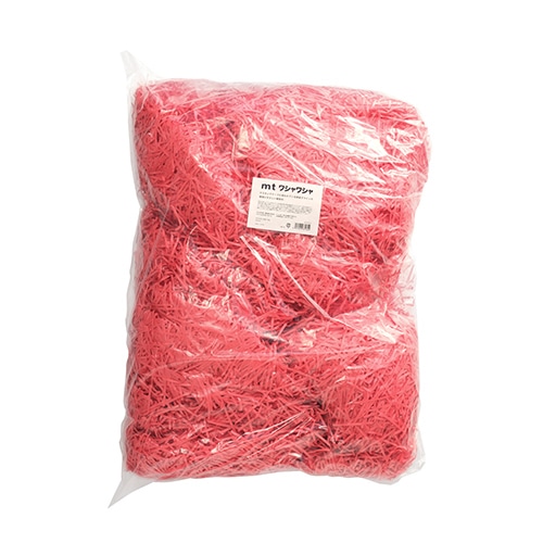 #カモ井加工紙(国内販売のみ） 梱包用資材 mt･ワシャワシャ 1kg 朱赤 WSP055