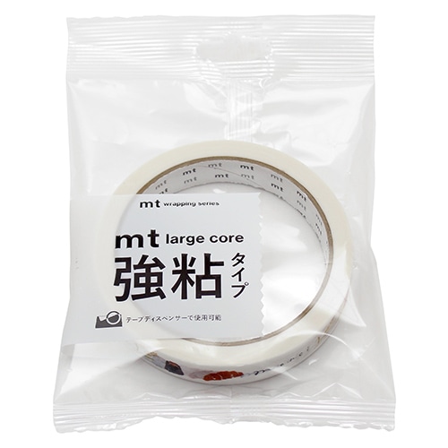 #カモ井加工紙(国内販売のみ） 梱包用品 mt･LargeCore強粘 封緘用･25m パン MT01L072