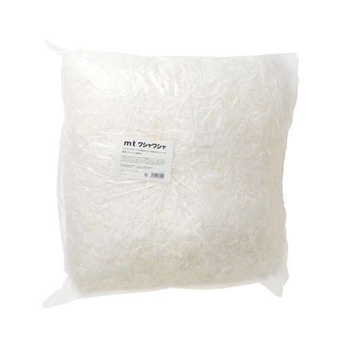 #カモ井加工紙(国内販売のみ） 梱包用資材 mt･ワシャワシャ 500g ホワイト WSP063