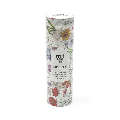 #カモ井(国内販売のみ） DIY用テープ mt･casa厚口LibertyMeadowMuse 150mm×7m  MTCAS040
