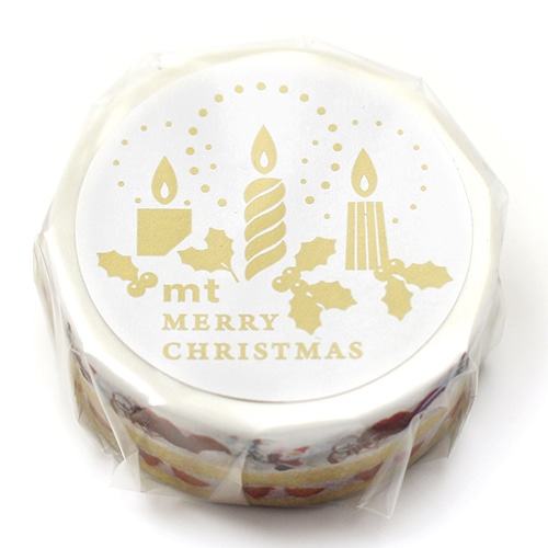 #カモ井 マスキングテープ ｍｔクリスマスマステ２６ 15mm×5m クリスマスケーキ MTCMAS170