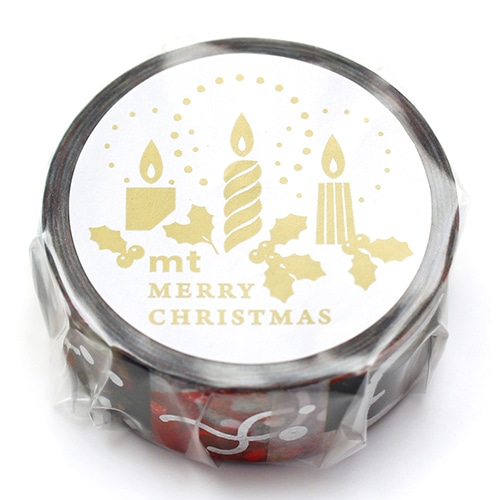 #カモ井 マスキングテープ ｍｔクリスマスマステ２６ 15mm×5m クローズアップ MTCMAS172