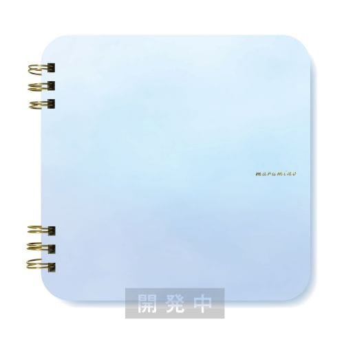 #ビバリー ノート まるみのノート B7変形･L ひそやなかな波音 MM-053