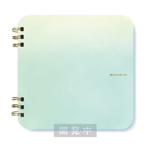 #ビバリー ノート まるみのノート B7変形･L うららかな箱庭 MM-054