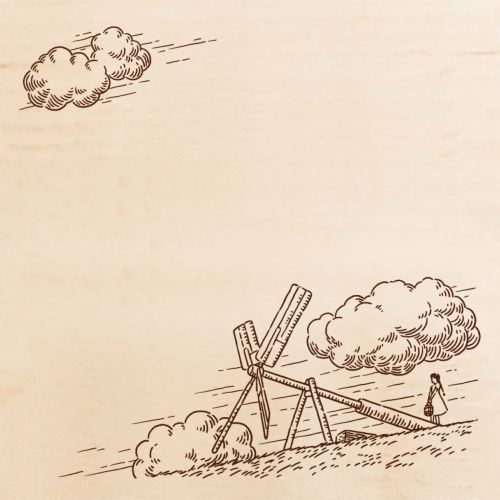 #ビバリー(国内販売のみ） 印章用品 いろどりはんこ ゴム印 プロローグ･天空の城ラピュタ TSW-191