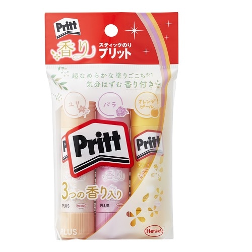 MDS BtoB |#プラス スティックのり 香りプリットＲ１０Ｇセリース３Ｐ