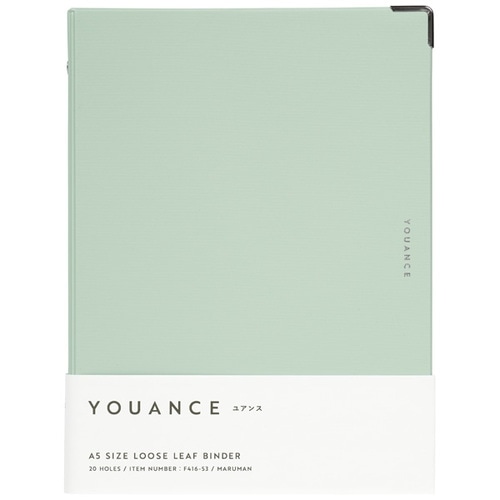#マルマン バインダー ユアンス（YOUANCE） A5 ミント F416-53