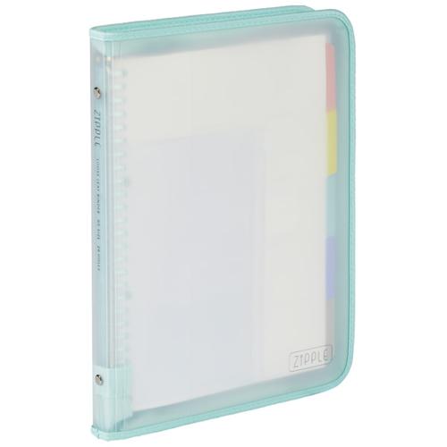#マルマン バインダー バインダージップル B5 ミント F619-53
