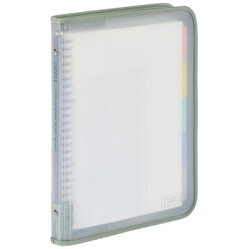 #マルマン バインダー バインダージップル B5 カーキ F619-73