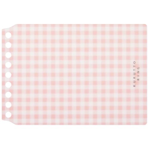 #マルマン ファイリング用品 くるっとリング表紙 ミニサイズ ライトピンク FMR9PB-38