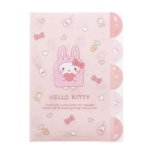 #エムプラン(国内販売のみ） ファイルん具用品 A4インデックスファイル A4 ハローキティ 001783-53