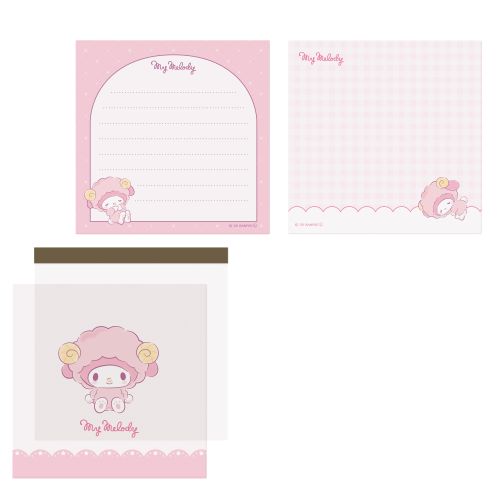 #エムプラン(国内販売のみ） メモ帳 スクエアメモ  マイメロディ 001795-54