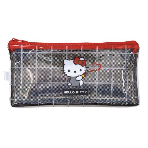 #エムプラン(国内販売のみ） 収納用品 キラキラフラットペンケース  ハローキティ 001827-53