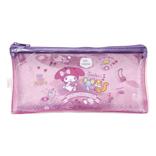 #エムプラン(国内販売のみ） 収納用品 キラキラフラットペンケース  マイメロディ 001827-54