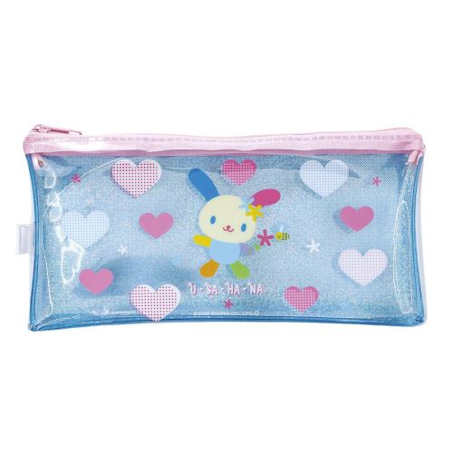 #エムプラン(国内販売のみ） 収納用品 キラキラフラットペンケース  ウサハナ 001827-58