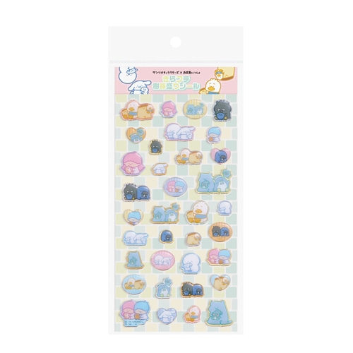 #エムプラン(国内販売のみ） シール ジュシモリシール･お文具と一緒コラボ   001849-55