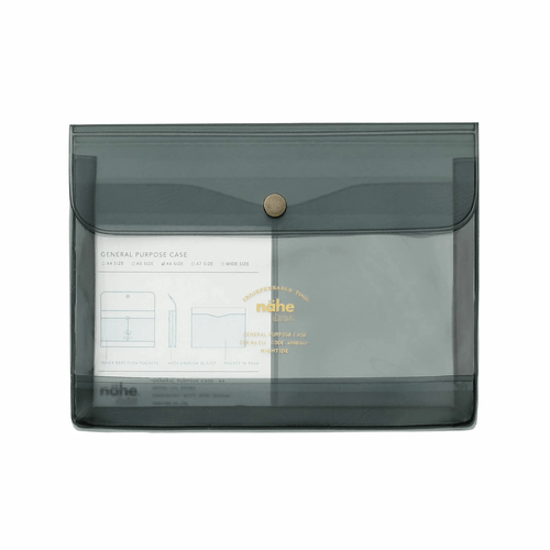 #ハイタイド(国内販売のみ） ケース nahe ジェネラルパーパスケース A6 クリアグレイ DF083-CLGY