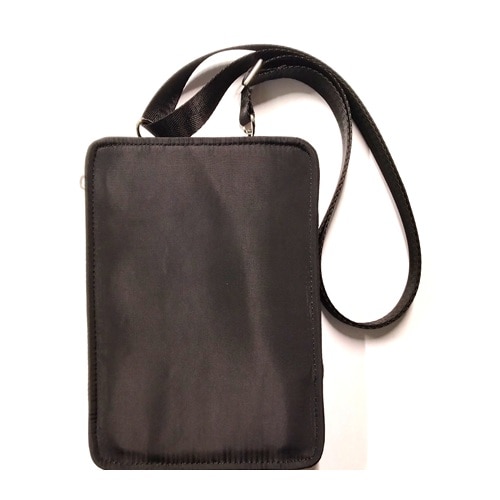 #新工精機 身辺雑貨 ブックポーチ A6 ブラック MM-814