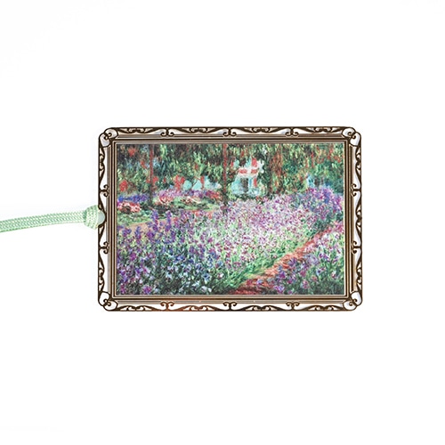 #東洋精密工業 読書関連小物 デザインブックマーク絵画  ジヴェルニーの庭 AR024