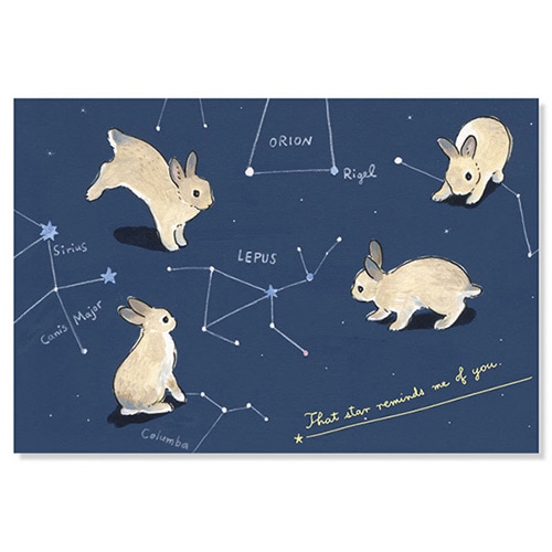 #アクティブコーポレーション カード ポストカード･森山しなこ  星座 M01-PPR-195