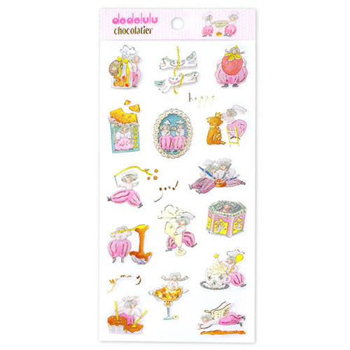 #アクティブコーポレーション(国内販売のみ） シール フロストシール  chocolatier M04-SR-55