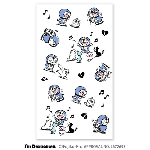 #アクティブCo(国内販売のみ） 慶弔用品 ドラえもんぽち袋 5枚入 ドラえもんと猫 M12-APM-358
