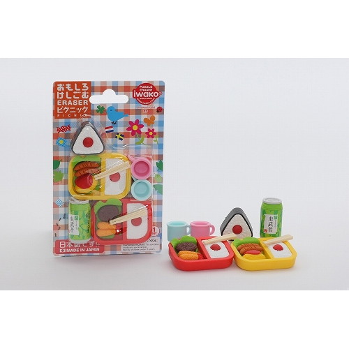 #イワコー  おもしろ消しゴム　ピクニック   ER-BRI027