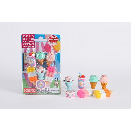 #イワコー  おもしろ消しゴム アイスショップ   ER-BRI063