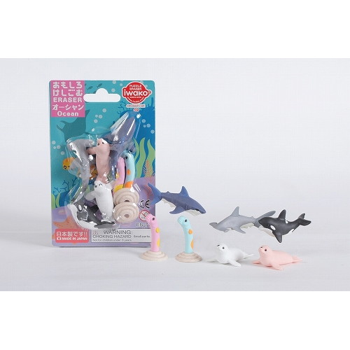 #イワコー  おもしろ消しゴム　オーシャン   ERBRI066