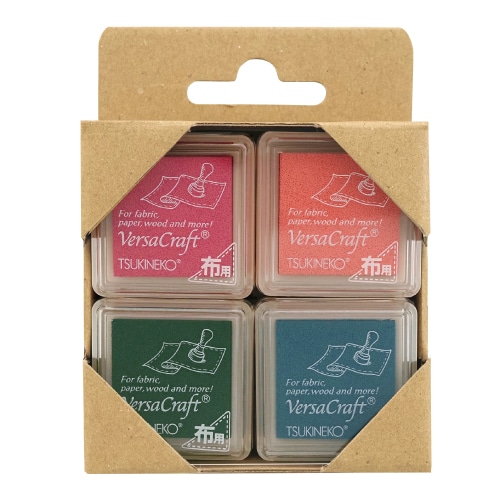 #サンビー 印章用品 バーサクラフトS  4個セット Bouquet VKS-401