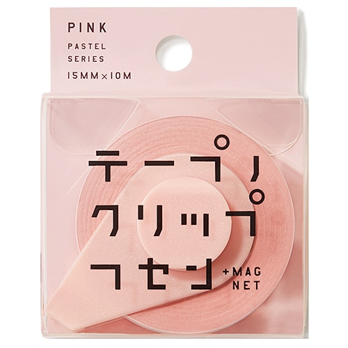 #ヤマト 付箋 テープノクリップフセン  パステルピンク TFC-15-PP